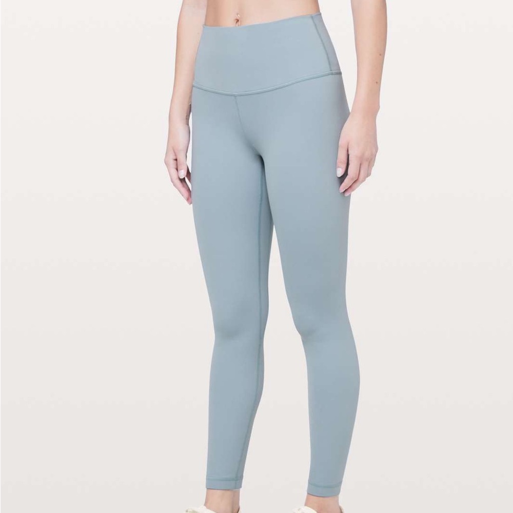 Lululemon Align High-Rise Pant 25” in Blue Cast, size 4